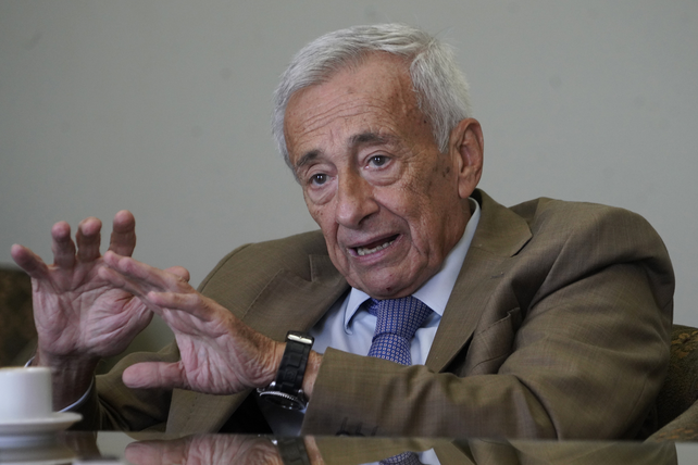 El presidente de la Corte Suprema de Justicia de Santa Fe, Roberto Falistocco.&nbsp;