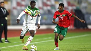 Mali doblegó a Marruecos con un gol de Ibrahim Diarra a los 81 minutos, en un duelo entre africanos.