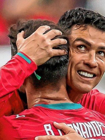Se destapó Portugal: doblete récord de Cristiano Ronaldo y goleada ante Uzbekistán