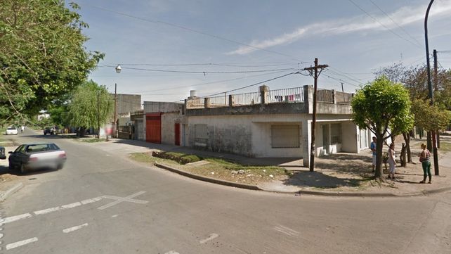 La zona de Amenábar al 4100 donde un hombre baleó el pasado sábado a su ex pareja.