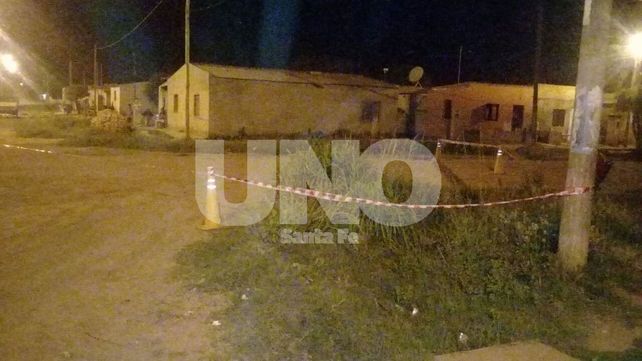 El lugar del hecho. El homicidio tuvo lugar en la esquina de Perú y Patagones de Tostado. 
