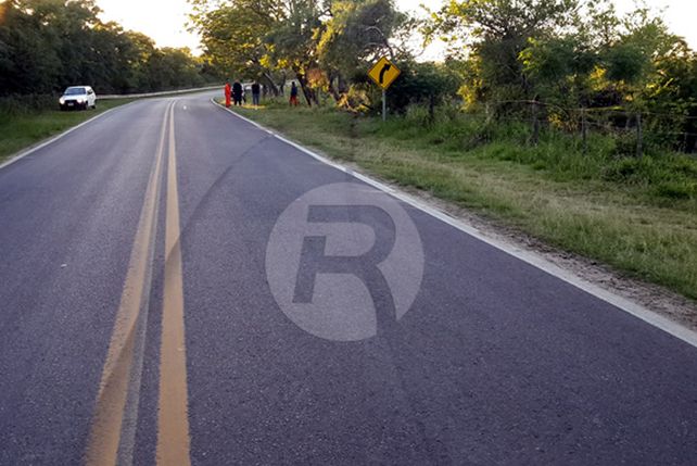 El lugar en donde ocurrió el accidente.. Gentileza www.reconquista.com.ar