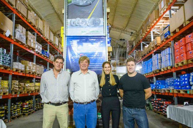 Hernán Maccagni, Pedro y Juliana Fiol y Luciano Pasarella