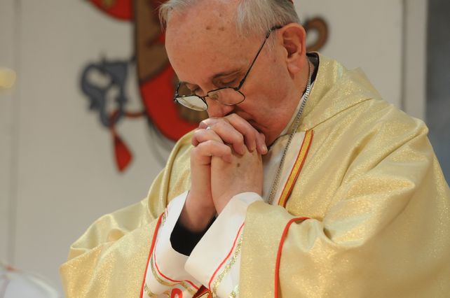 Dos años antes de convertirse en el Papa Francisco, Bergoglio dio una misa en Rosario