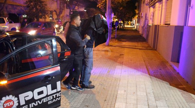 El ladrón detenido en Bella Italia.