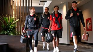 El plantel de Estudiantes viaja este martes a Chile para cumplir con la fecha de la Libertadores.&nbsp;