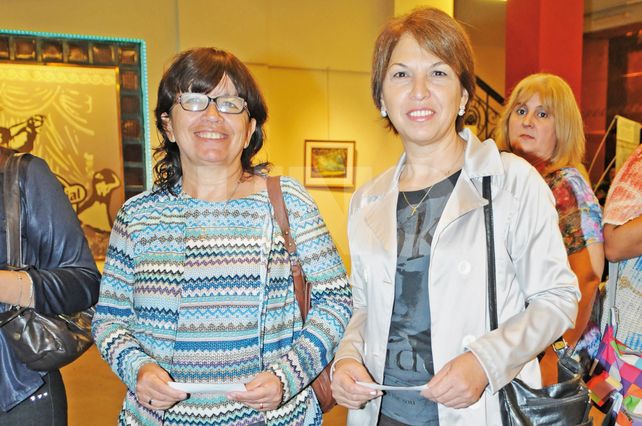 Liliana González y Cristina Cadente.