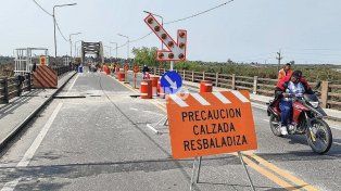 El Puente Carretero ingresa en su etapa final de arreglos.&nbsp;