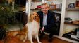 Murió Dylan, el perro del expresidente Alberto Fernández