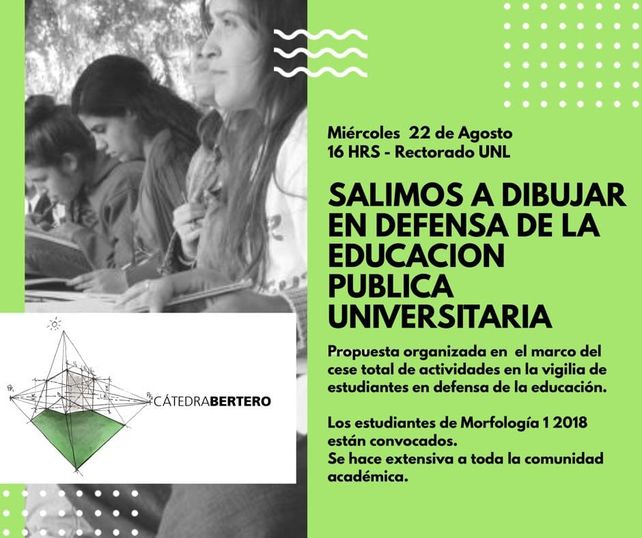 Estudiantes universitarios se suman a la lucha docente con asambleas y vigilia