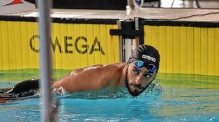 Muy buena actuación la del nadador Gabriel Morelli oriundo de San Justo, ya que metió triplete en el Parque Roca.