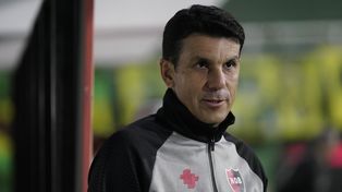 Larriera sabe que el duelo con Riestra puede ser crucial para su suerte en la entidad del Parque.