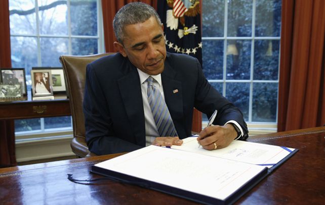 Decisión. Obama firmó una orden ejecutiva para sancionar a los altos funcionarios del gobierno de Caracas.