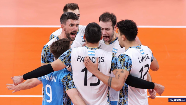 Histórico: Argentina batió a Italia y es semifinalista en vóleibol