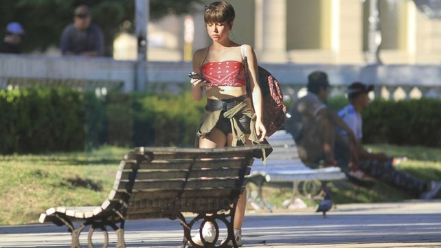 La temperatura máxima pasó los 28°