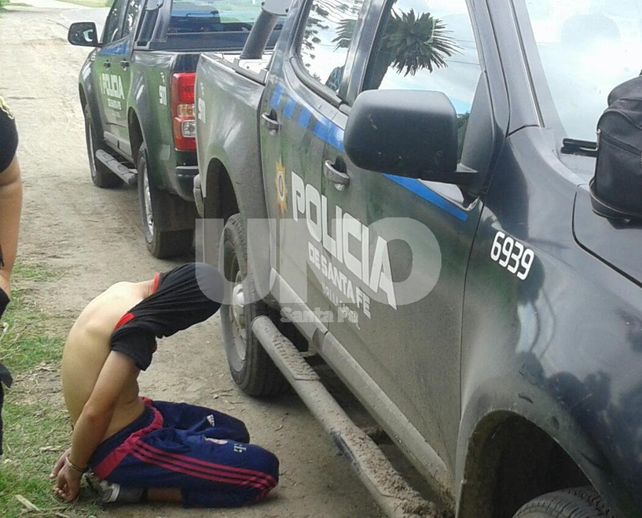 Cóctel peligroso. El adolescente aprehendido tiene 17 años