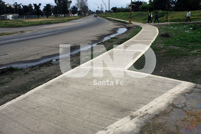 Predisposición. Los vecinos aportan mano de obra y se capacitan.