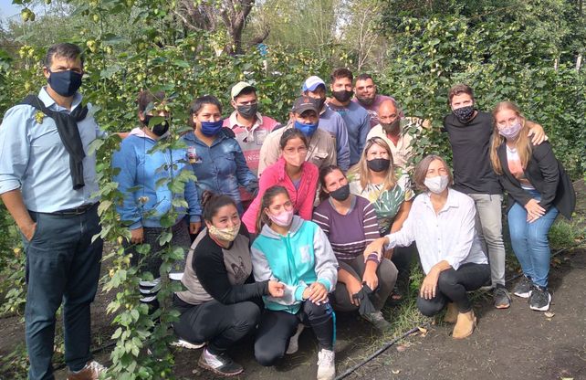 En Casalegno se realizó un trabajo conjunto entre emprendedores
