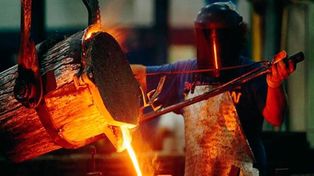 La producción siderúrgica se desplomó un 20,3% en enero