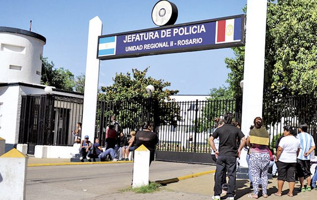 El lugar. El suboficial Angel Avaca fue apresado anoche en Jefatura.