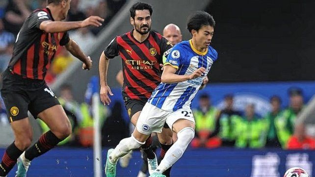 El City se puso al día con un empate ante Brighton