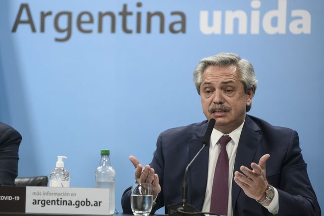 El presidente Alberto Fernández dijo que la decisión de intervenir Vicentín fue suya.
