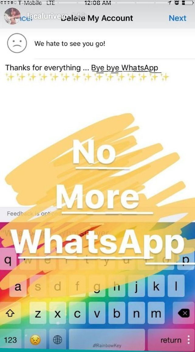 ¿Por qué Calu Rivero decidió eliminar WhatsApp de su celular?