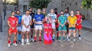 La primera postal de capitanes de la temporada en Dubai.