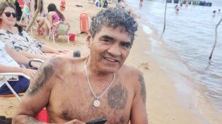 El Roña Castro en la playa de Colón.