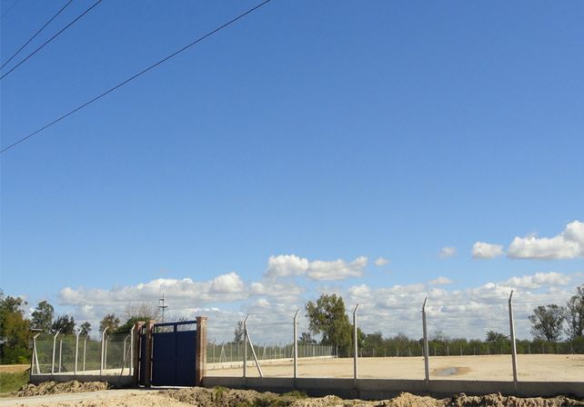 El lugar en donde se construirá la Estación Transformadora./ Gobierno de la Provincia.