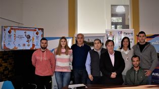 Rueda de prensa. Ayer las autoridades hablaron de la actividad que tendrá lugar en la capital entrerriana.