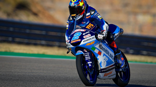Gabriel Rodrigo arañó dos puntos en el GP de Teruel