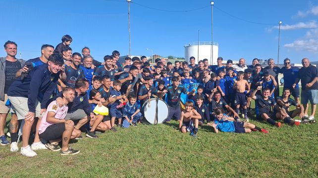 Así celebró Bancario el título de la Primera C.