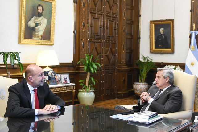 Omar Perotti y Alberto Fernández ser reunirán nuevamente. Será durante la firma de un millonario préstamo con la Corporación Andina de Fomento.