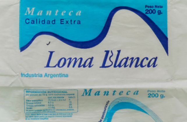La Assal prohibió las mantecas Loma Blanca y Yolcle