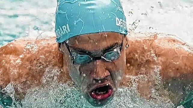 Nicolás Deferrari compitió en los 200 metros pecho