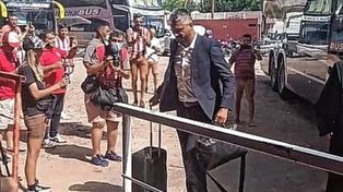 Así llegó el plantel de Unión al 15 de Abril para el Clásico