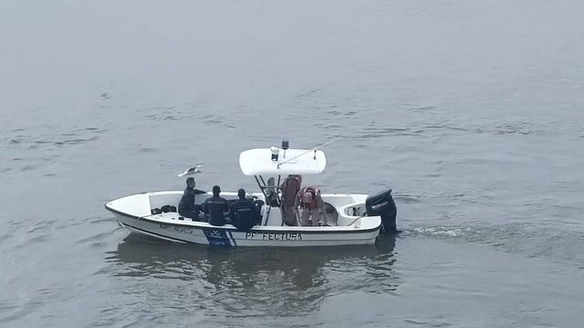 La Prefectura trabajó en el caso que ocurrió en el río Paraná.