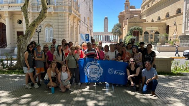 La última recorrida de Turista en mi Ciudad se hizo en la&nbsp; manzana histórica de Rosario.
