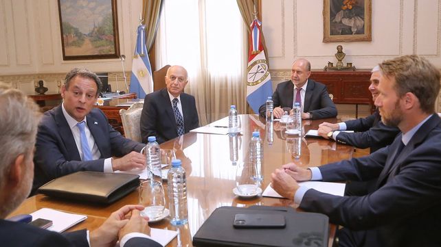 Perotti se reunió con el procurador General de la Nación