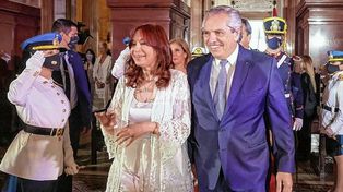 Alberto cenó con Cristina en la Quinta de Olivos