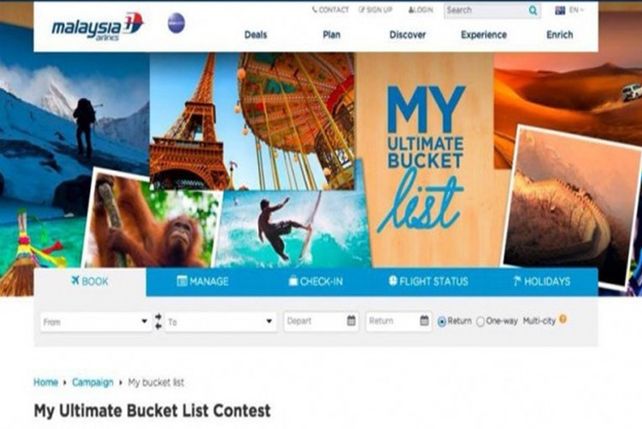 Último deseo antes de morir, la campaña de mal gusto de Malaysia Airlines