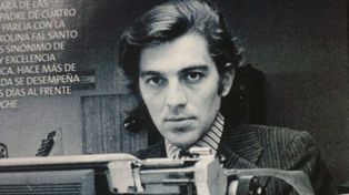 Irreconocible: la foto retro de Santo Biasatti en 1973