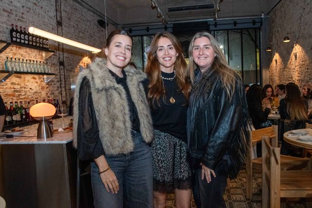 Virginia Bianchi Lucia Feuer y Malena Frutos