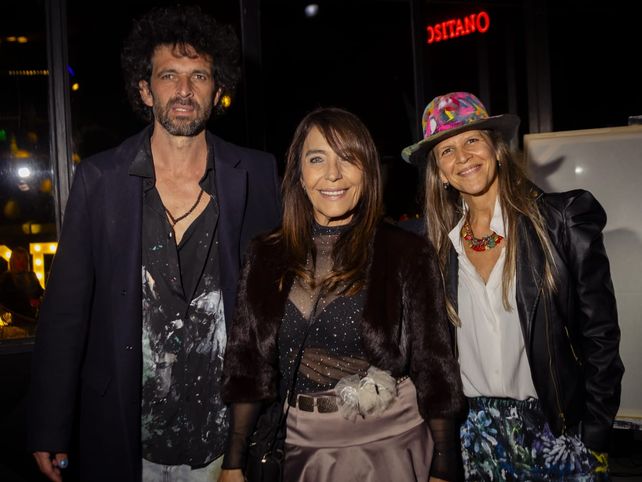 Bruno Pagliano, Graciana Bonifazi y Guillermina Neri 