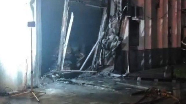 Incendio en la planta de SanCor de Sunchales&nbsp;
