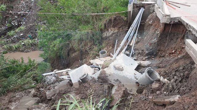 Paraná: el puente de calle Moreno está en riesgo