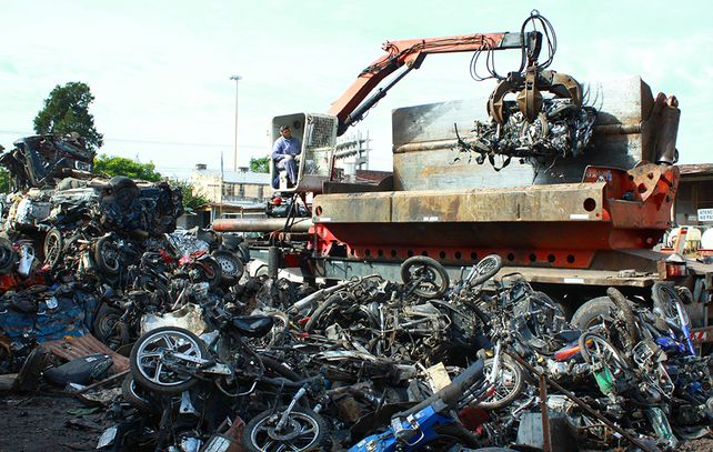 Se van a compactar más de 350 unidades del Depósito de Vehículos Retenidos