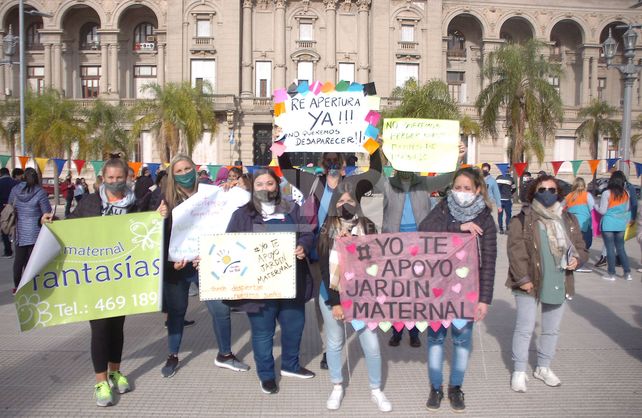 Los jardines maternales reclaman volver a funcionar.
