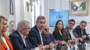 El intendente Pablo Javkin presentó los Juegos Argentinos de Alto Rendimiento.